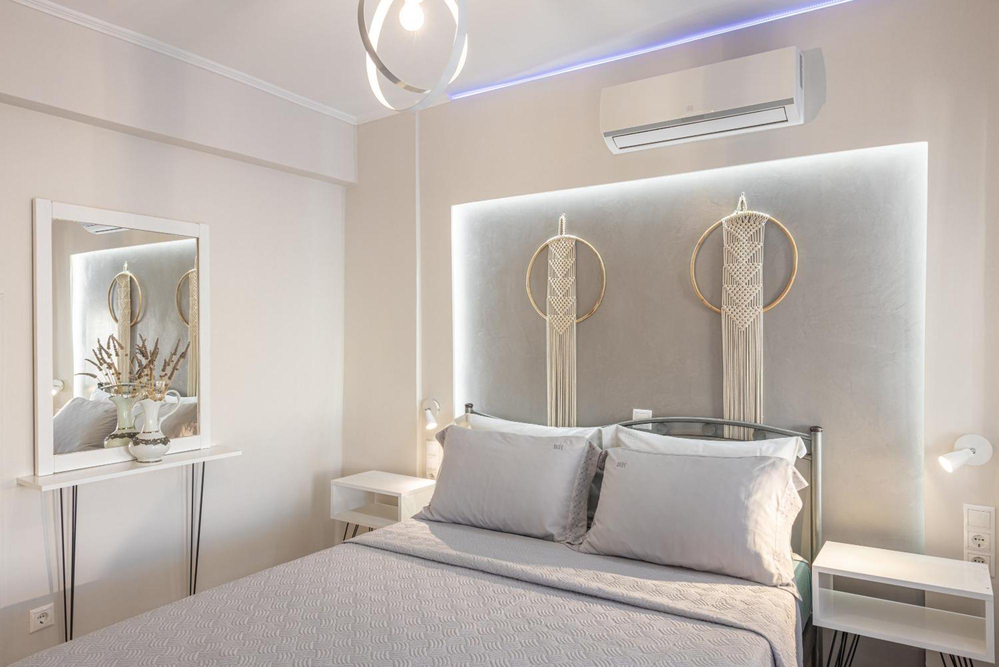 Pythagorio Blue Street Apartment With Balcony Dış mekan fotoğraf