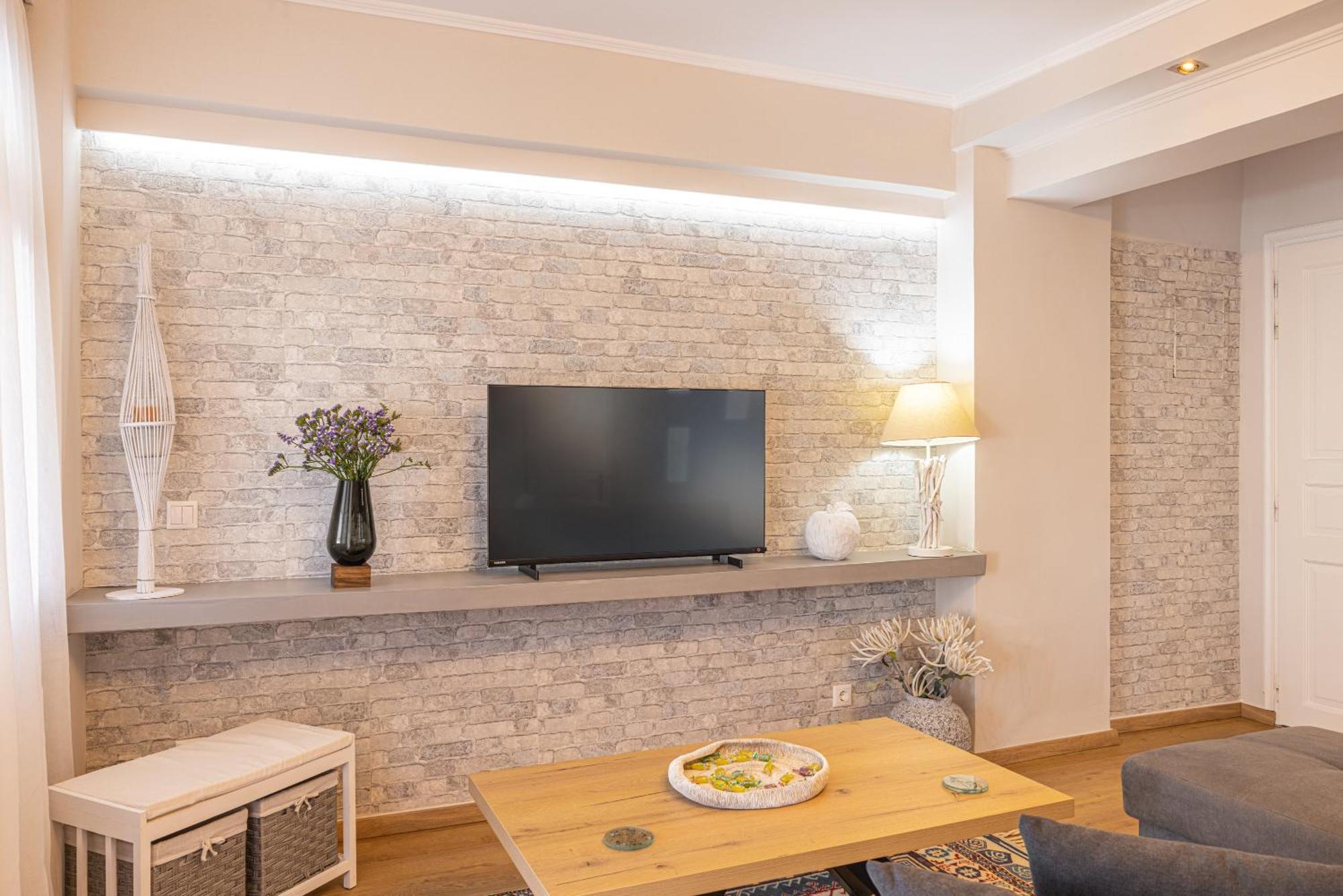 Pythagorio Blue Street Apartment With Balcony Dış mekan fotoğraf